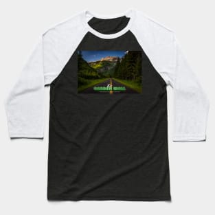 The Garden Wall Glacier National Park Baseball T-Shirt